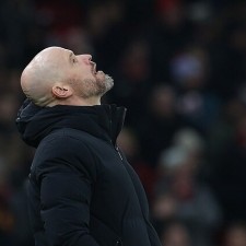 Nakon utakmice, Erik ten Hag je duboko zamišljen i nije se mogao pomaknuti